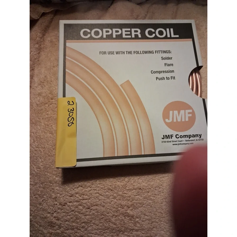 New In The Box COPPER COIL JMF Company 1/4